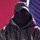 Kanye West at the BET Awards in 2022
